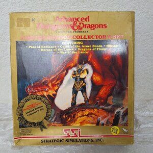 Advanced Dungeons & Dragons Limited Edition Collectors Set (Not Complete) 5.25